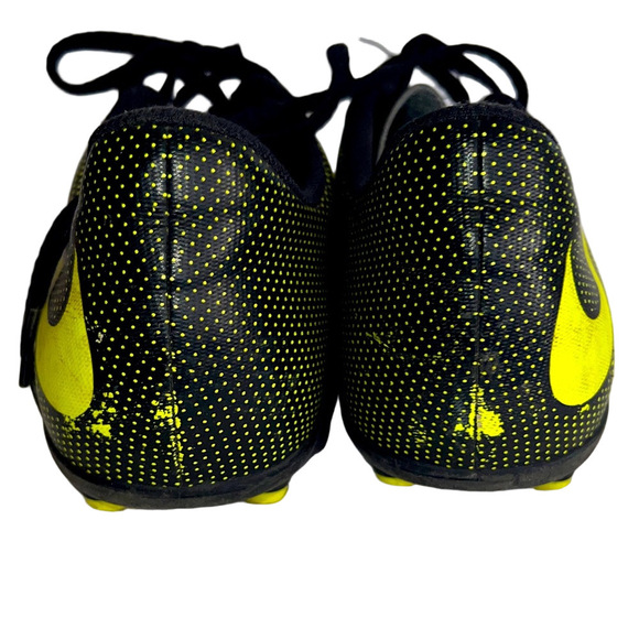 Nike Black and Yellow Athletic Cleats, Size 5.5 - Picture 6 of 8